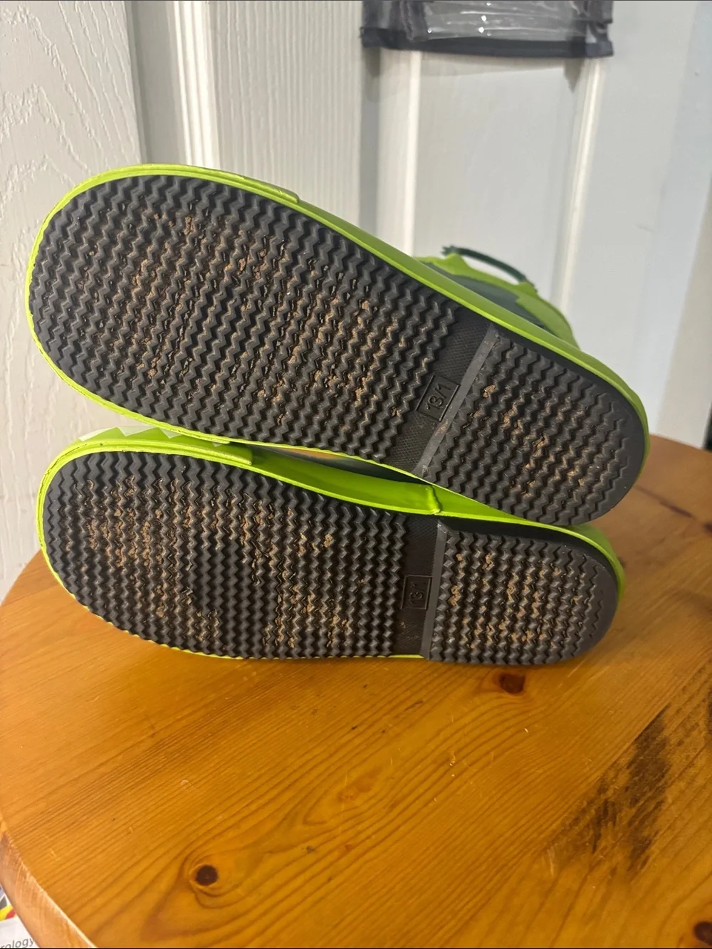 Member’s Mark Green Dino Rain & Snow Boots 13/1